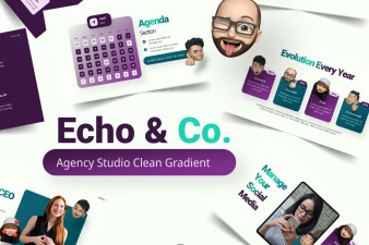 Agency Studio Clean Gradient